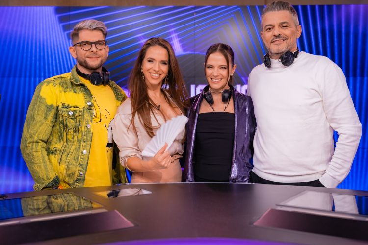 Martina Švab, Miro Todosovski, Klemen Bunderla in Nina Pušlar so poskrbeli za odlično zabavo. Aktual