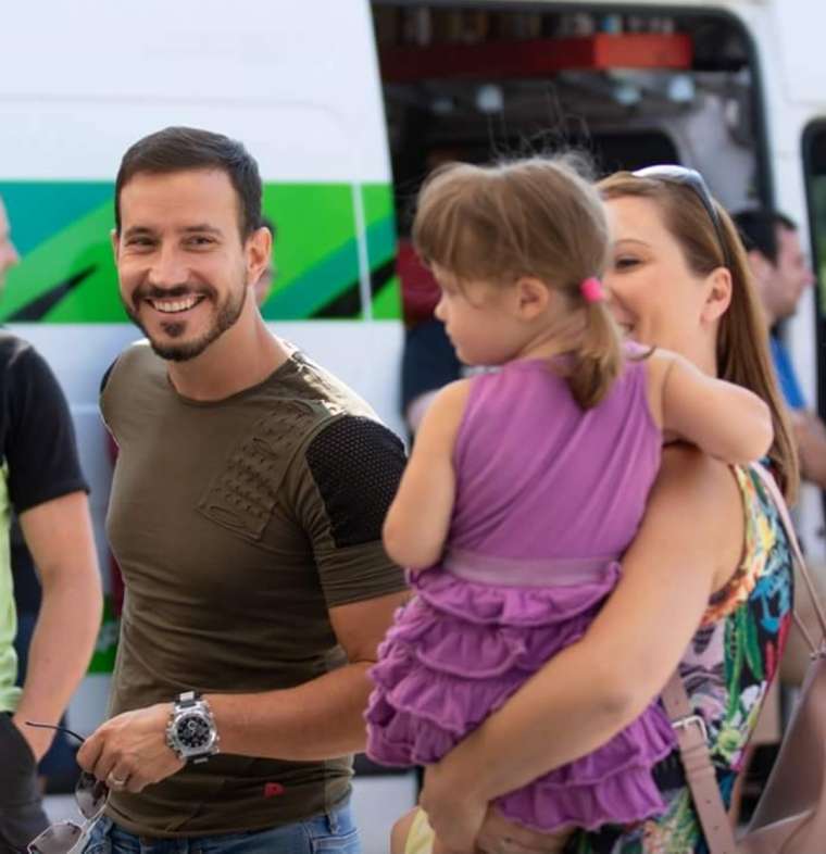Miha Perat in žena Danijela Perat