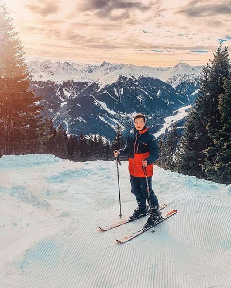 Jan na smučanju