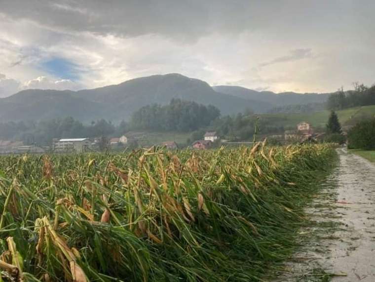 bčina-sevnica, sevnica, neurje