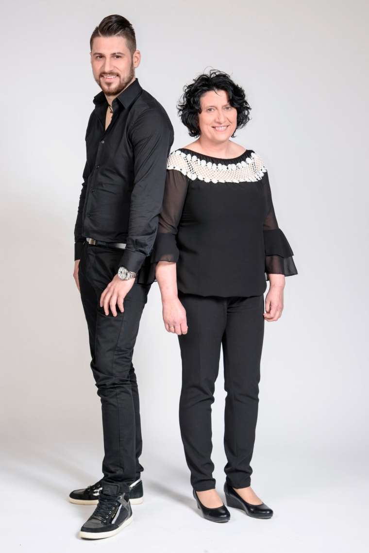 Matej Mlađenović in mama Ljiljana