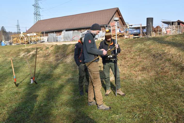 gotna-vas, arheološko-najdišče, sondiranje