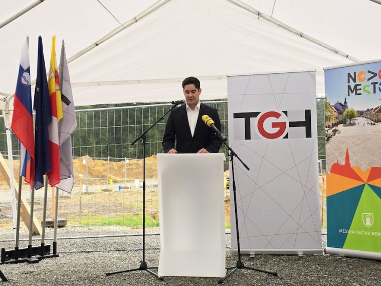 Marko Jarnević, direktor podjetja TGH, je poudaril tudi investicije v komunalno infrastrukturo (Foto Aleks Mahmutović).