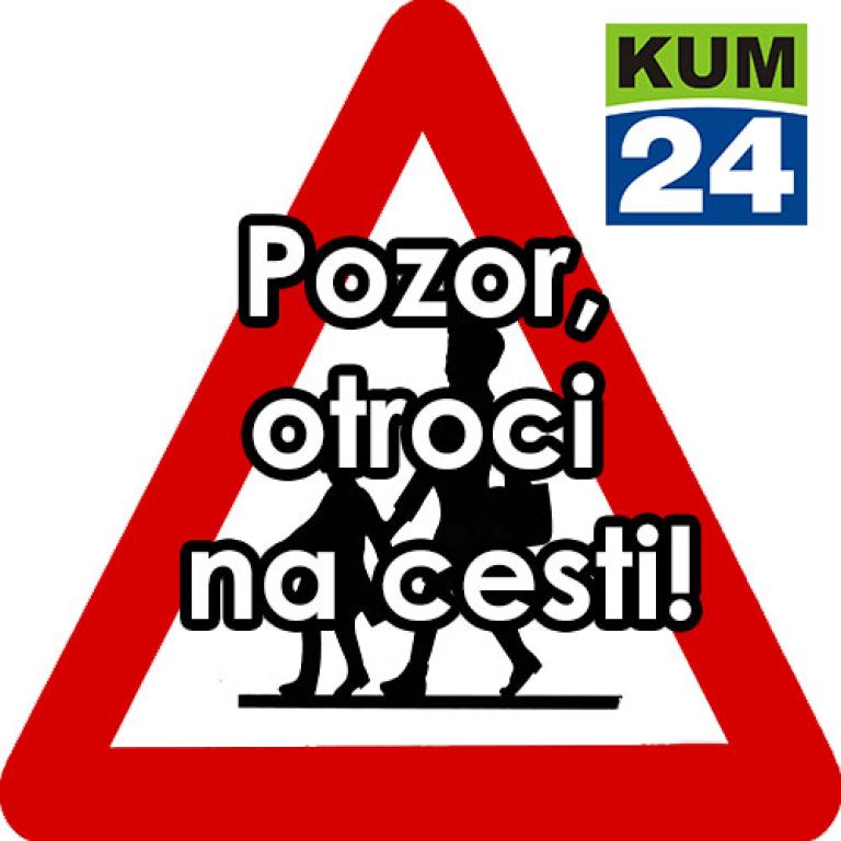 Pozor otroci na cesti
