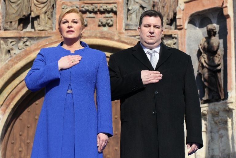 Kolinda in Jakov kitarović