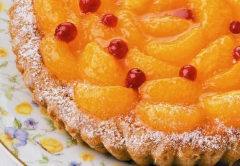 Sočna breskova torta