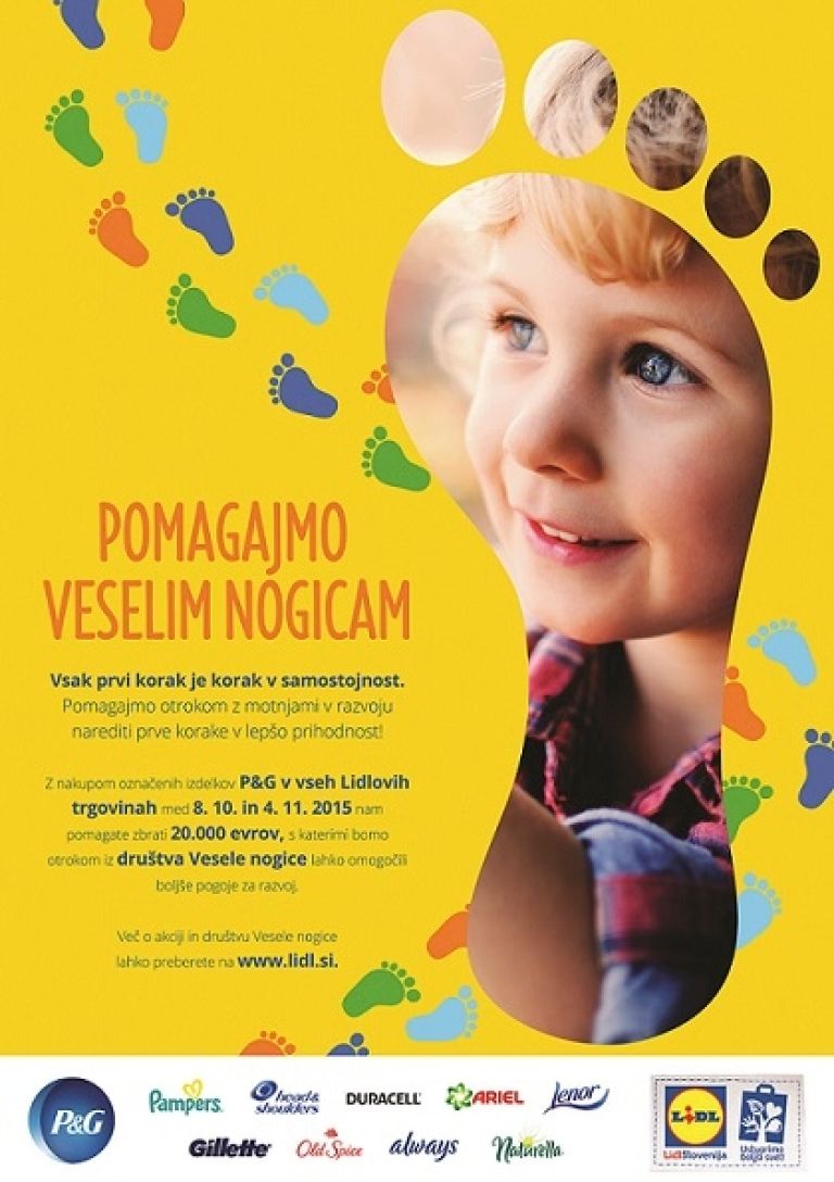 Dobrodelna in humanitarna kampanja »Pomagajmo Veselim nogicam.jpg