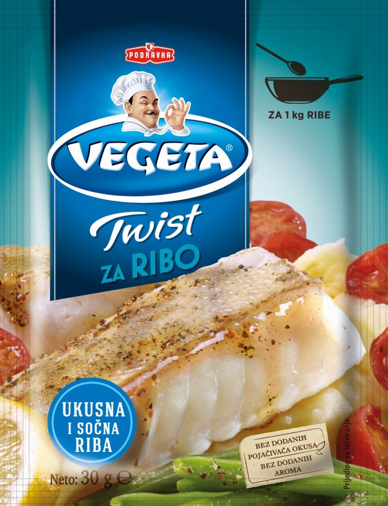 Vegeta Twist za ribo