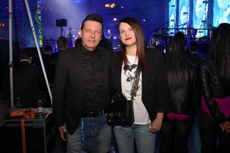 Aleš Uranjek in žena Bojana