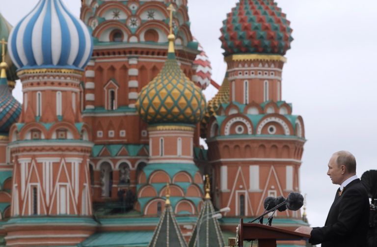 Vladimir Putin, Moskva, Dan zmage, vojaška parada