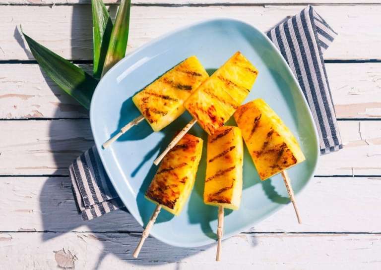 Ananas na žaru