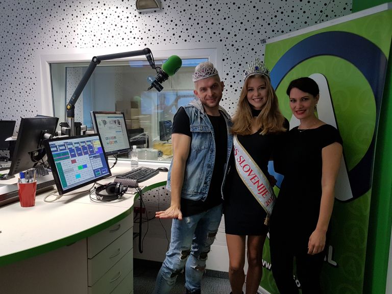 Radio Aktual, Mojca Gornik, Klemen Bunderla, Miss Slovenije, Maja Zupan 3