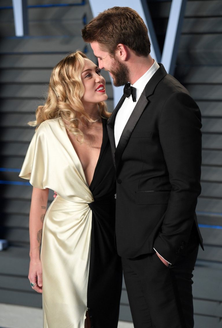 Miley Cyrus in Liam Hemsworth