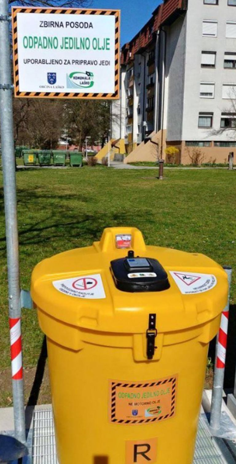 Zbirna posoda za odpadno olje