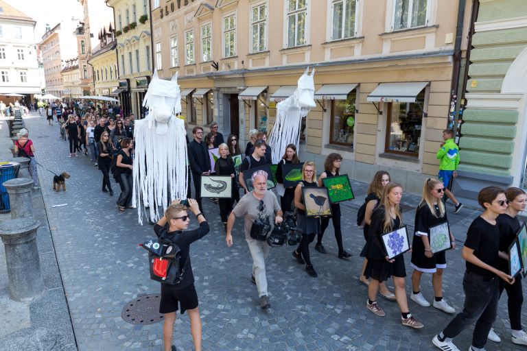 mladi-za-podnebno-pravičnost, ljubljana