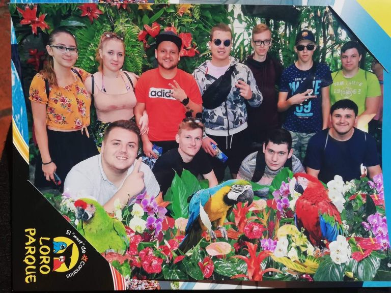zasavski dijaki na Tenerifih