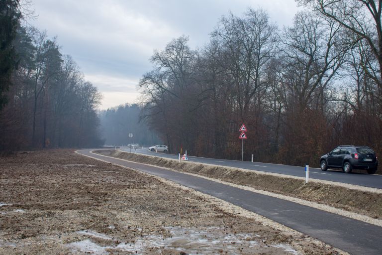 odprtje-ceste, prerez-traku