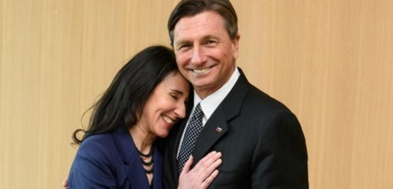 Borut Pahor in Tanja Pečar.jpg
