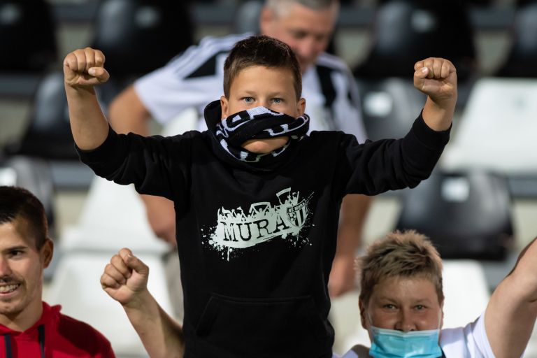 olimpija, mura, gledalci, tribune, navijači