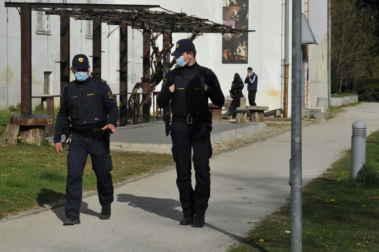 murska-sobota, policija, kontrola-covid-ukrepov