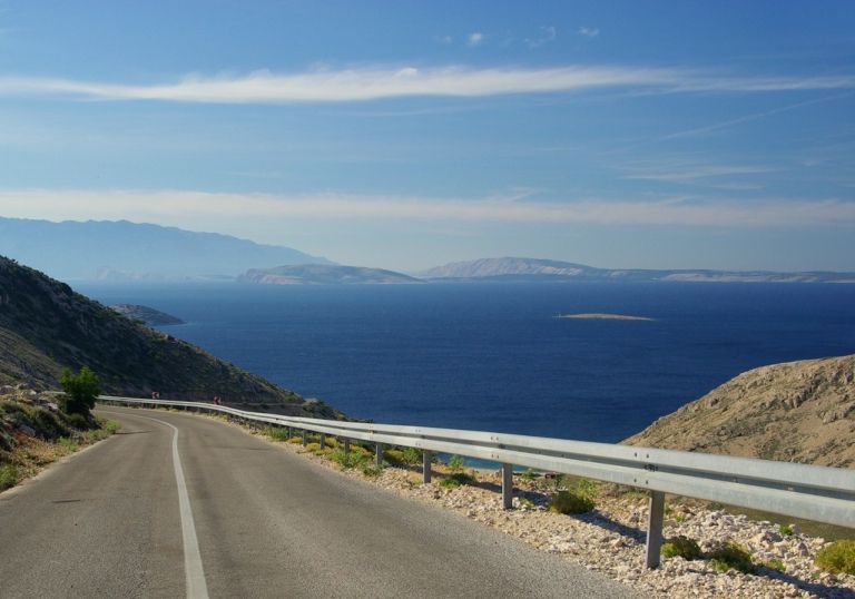 krk, baška, cesta