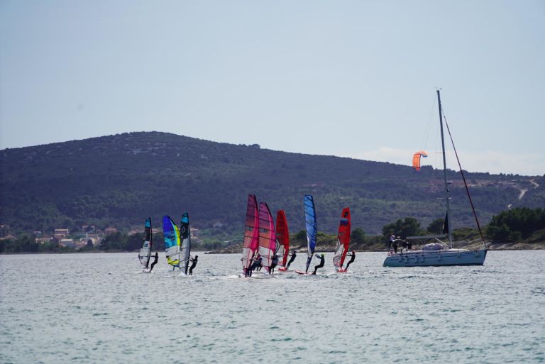 bine-banfi, windsurf-tekmovanje