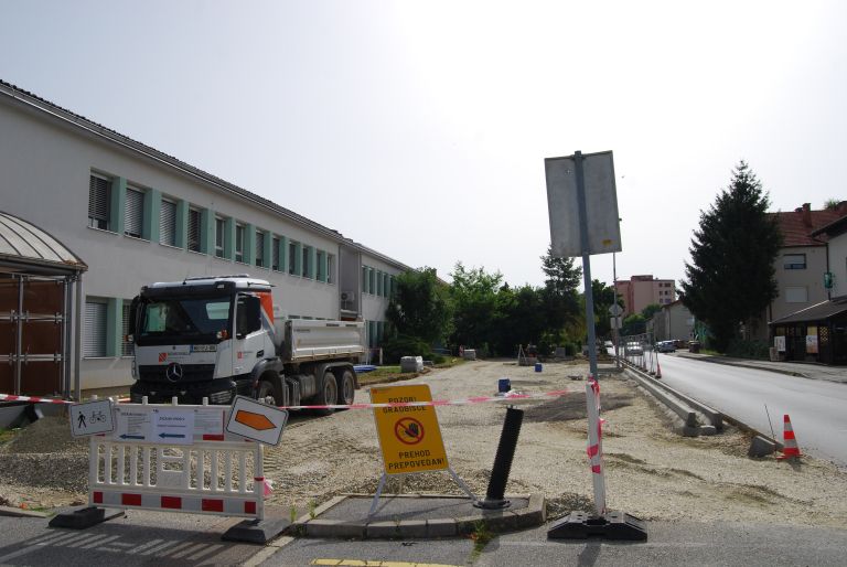 zdrastveni-dom, murska-sobota, gradnja-parkirišča