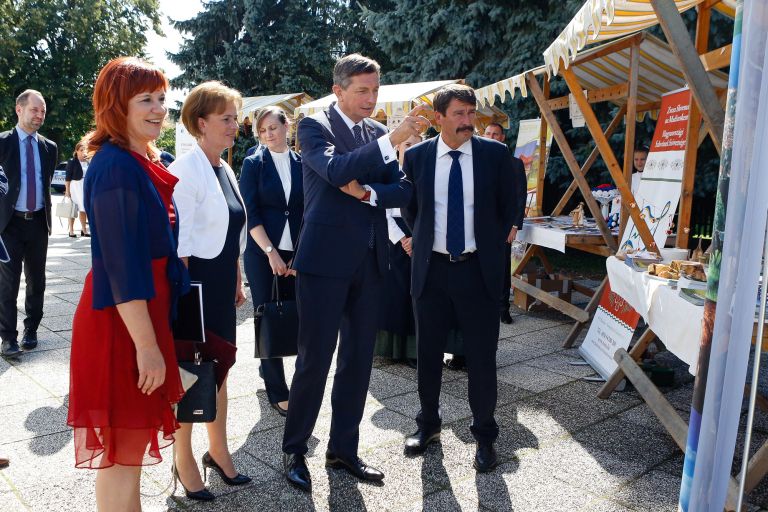 zveza-slovencev-na-madžarskem, obletnica, borut-pahor, janoš-ader, andrea-kovač