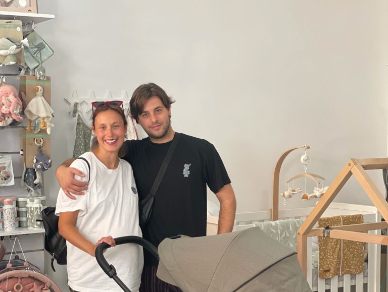 Anja Drnovšek, Dario Nožić Serini, nosečnost
