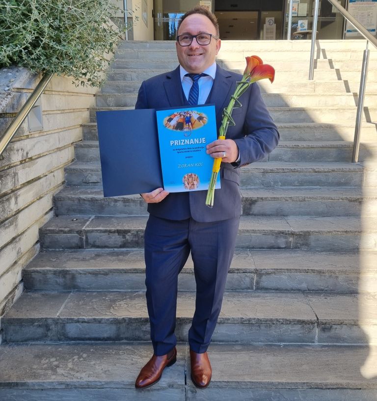 zoran-kos, priznanje, športni-pedagog