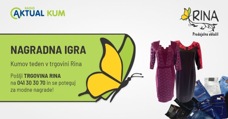 Trgovina Rina - nagradna igra