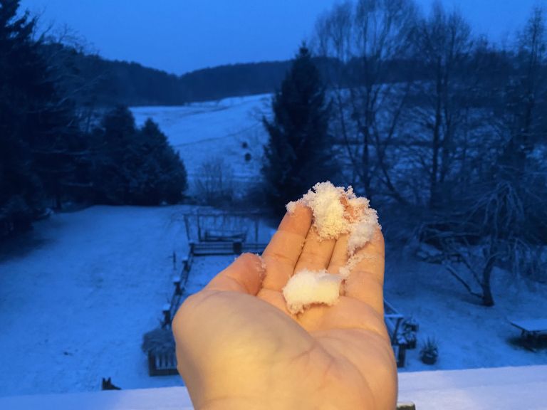 sneg, pokrajina, vreme, december