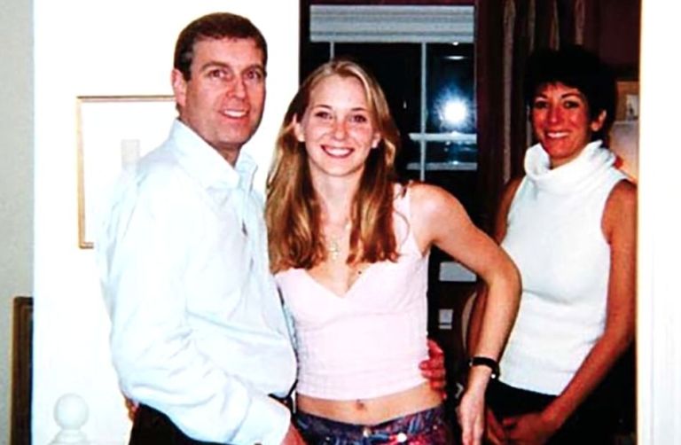Princ Andrew, Virginia Giuffre, Ghislaine Maxwell