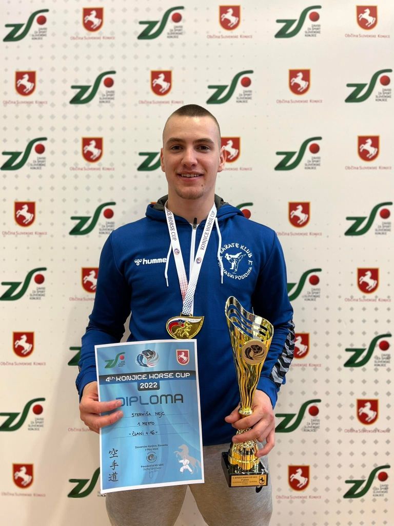 nejc-sterniša, karate