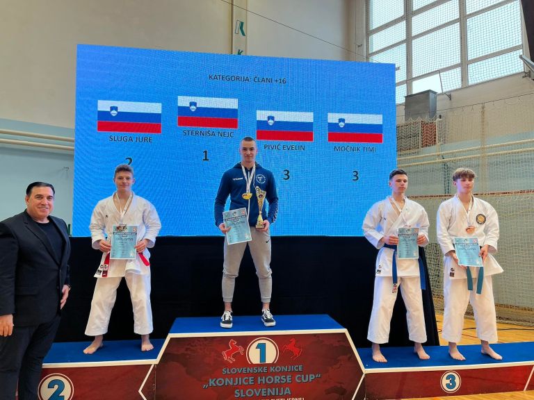 nejc-sterniša, karate