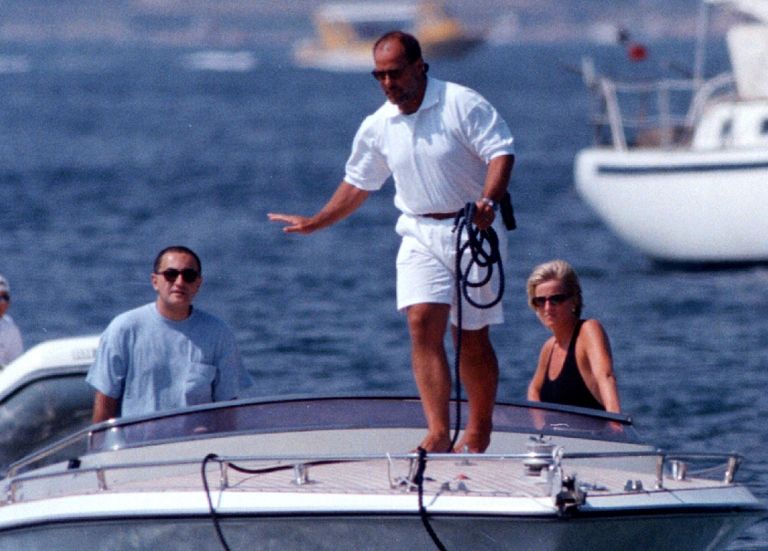 Princesa Diana in Dodi Fayed