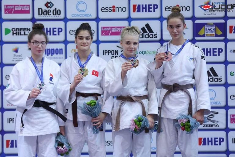 evropsko-prvenstvo-v-judu, poreč, kadetinje, leila-mazouzi, maša, slavinec