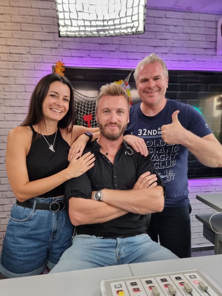 Jana Morelj , Denis Avdić in Miha Deželak
