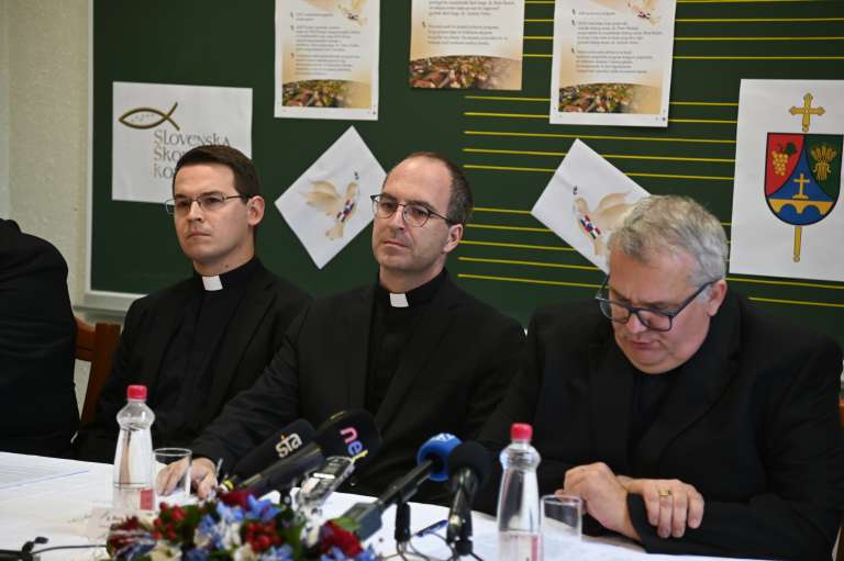 župnijska, cerkev, tiskovna, škofi, katoliška, konferenca