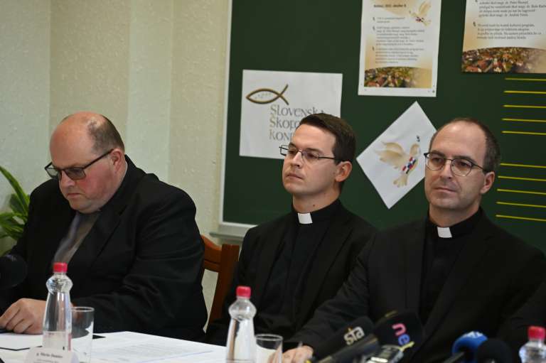 župnijska, cerkev, tiskovna, škofi, katoliška, konferenca