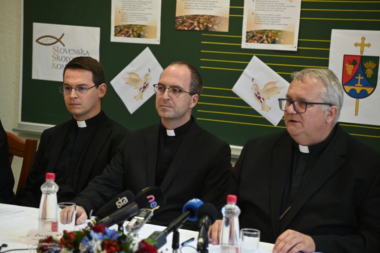 župnijska, cerkev, tiskovna, škofi, katoliška, konferenca