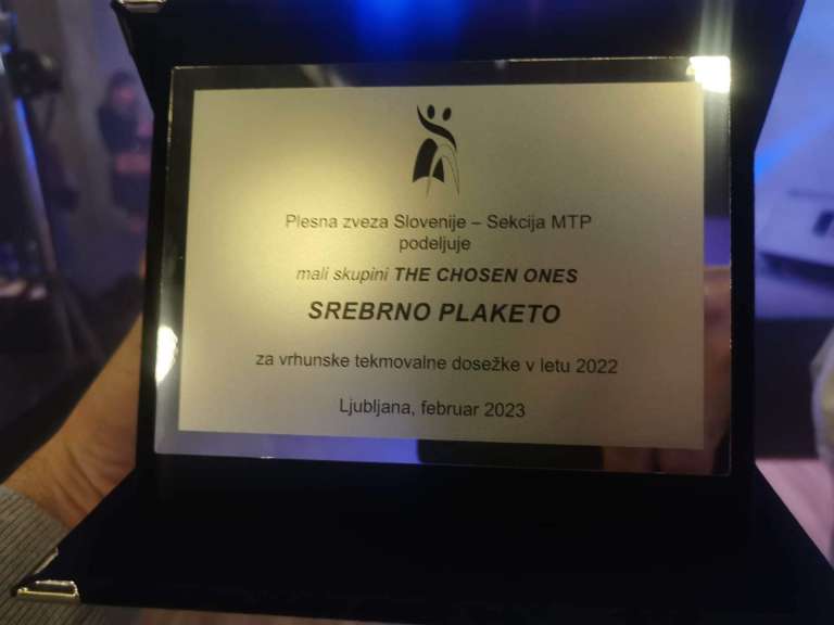 plesni-klub-zeko, srebrna-plaketa