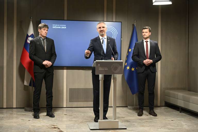 Janez Cigler Kralj (NSi), Borut Sajovic (Gibanje Svoboda), Jani Prednik (SD)