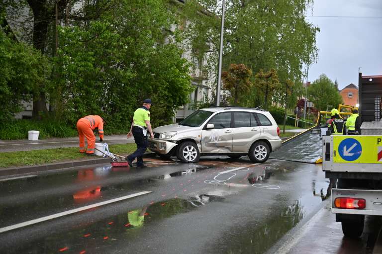 prometna-nesreča, ljutomer, motorist