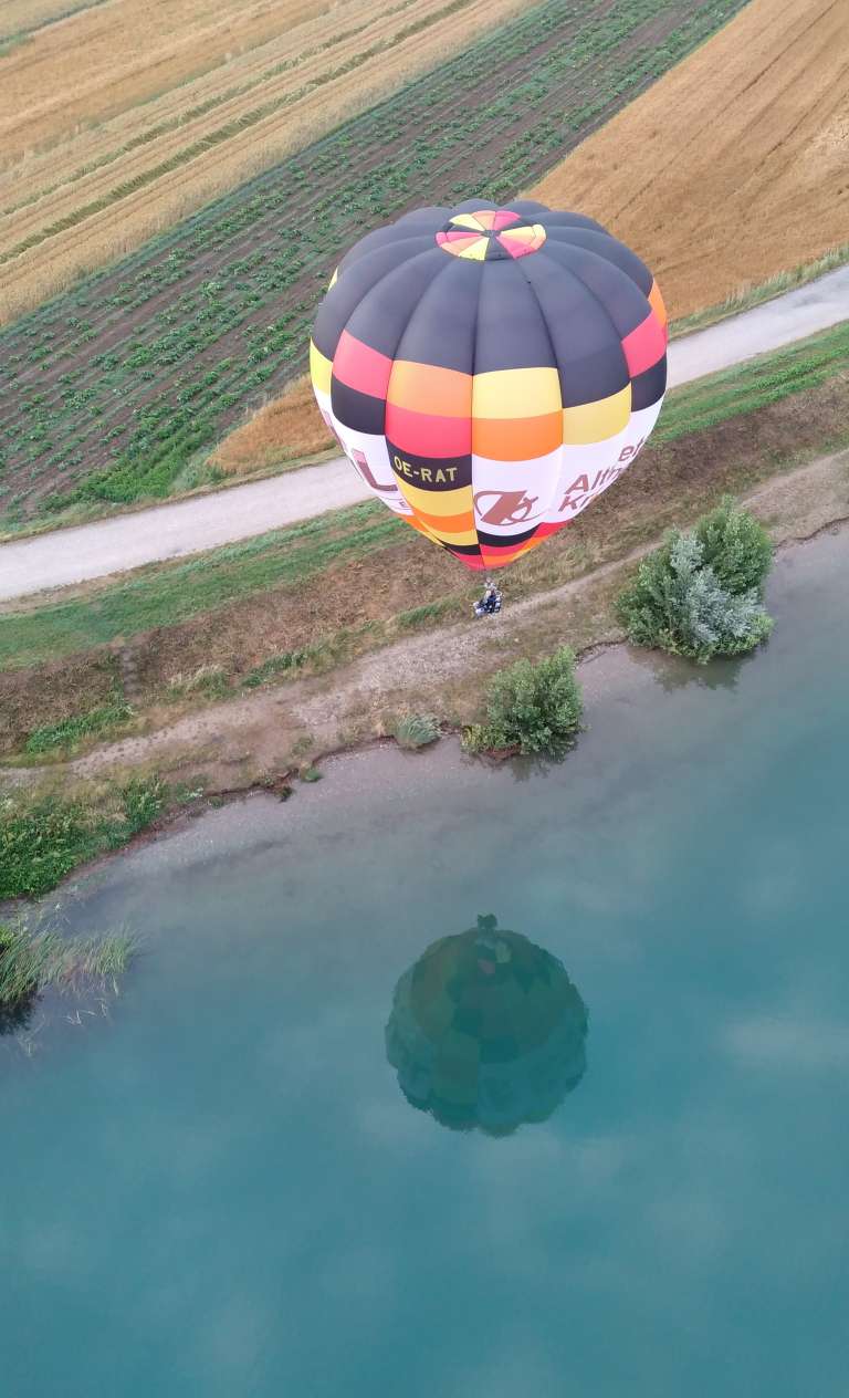 letenje, balon, hans-paravda