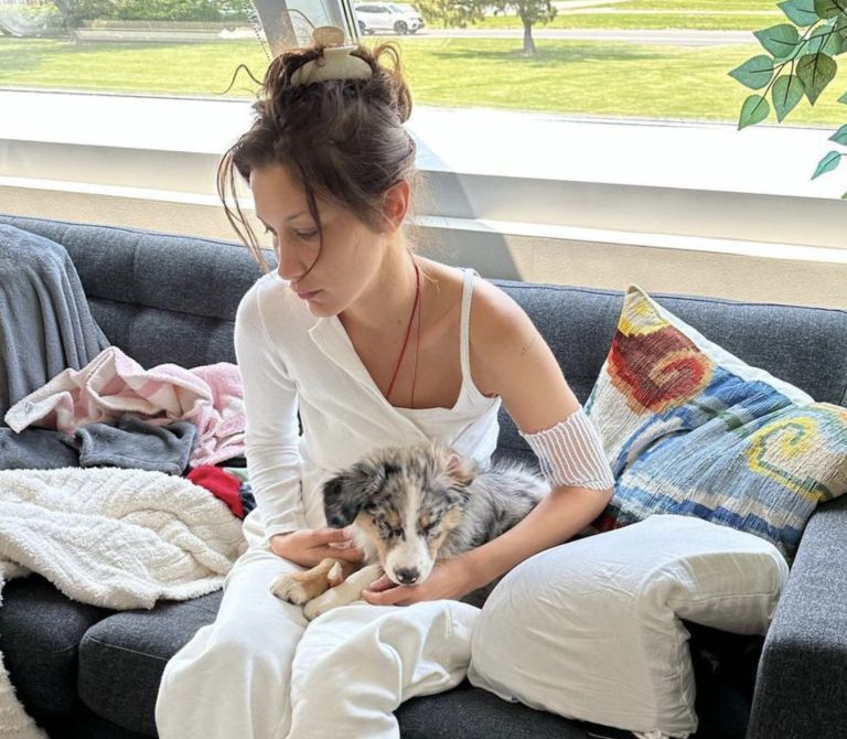 Bella Hadid je vedno v družbi živali, ki ji resnično pomagajo.