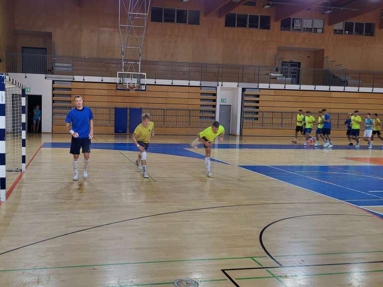 futsal, meteorplast-šic-bar, ljutomer, priprave