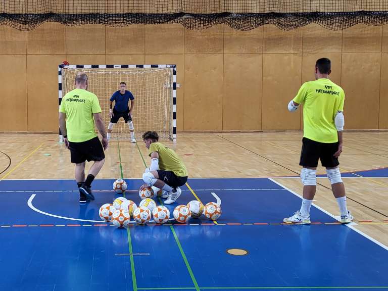 futsal, meteorplast-šic-bar, ljutomer, priprave