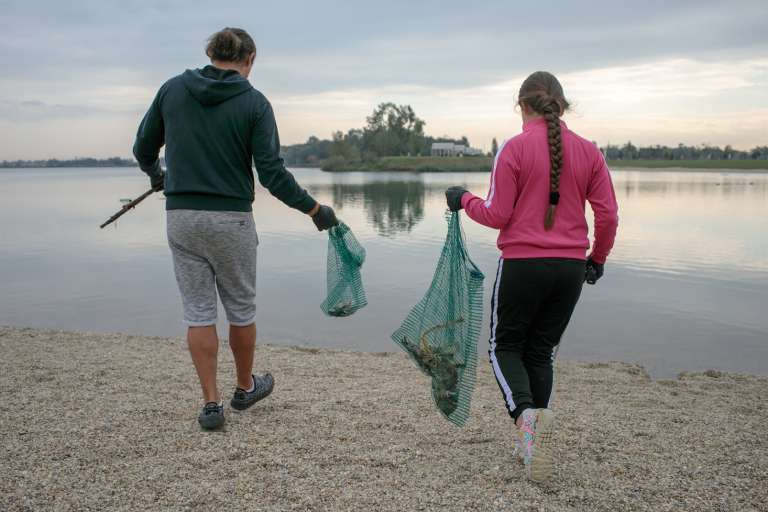 čistilna-akcija, soboško-jezero