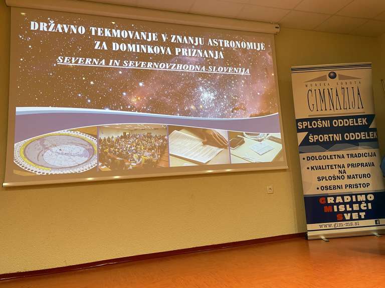 astronomija, državno-tekmovanje, dominkova-priznanja, gimnazija-murska-sobota